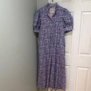 Tuckernuck Purple Floral Maxi Dress